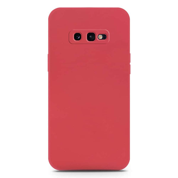 Skinlee Silica Gel Case - Dark Red - Samsung Galaxy S10e