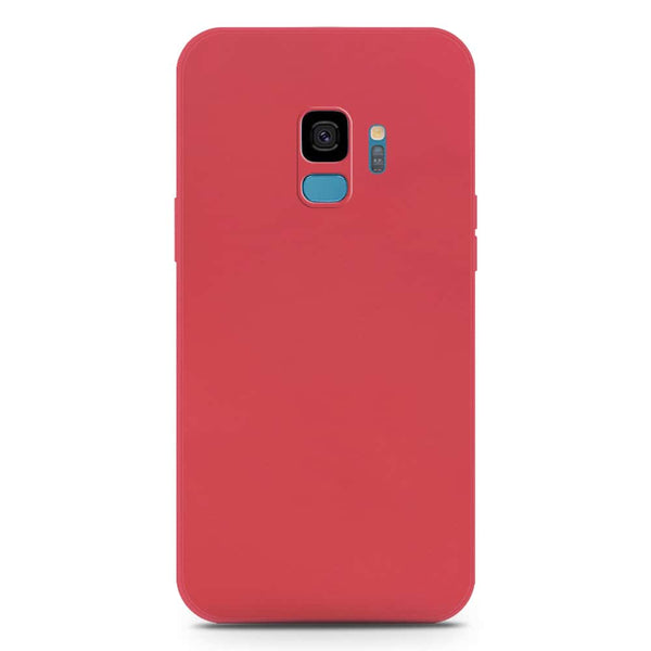Skinlee Silica Gel Case - Dark Red - Samsung Galaxy S9