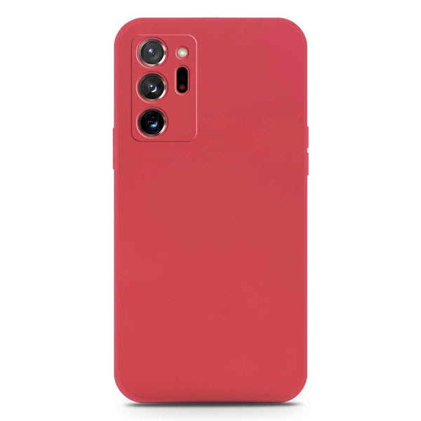 Skinlee Silica Gel Case - Dark Red - Samsung Galaxy Note 20 Ultra