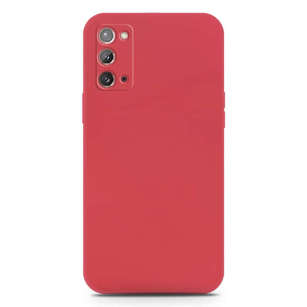 Skinlee Silica Gel Case - Dark Red - Samsung Galaxy Note 20