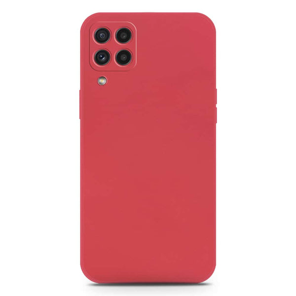 Skinlee Silica Gel Case - Dark Red - Samsung Galaxy M32