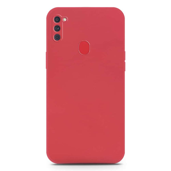 Skinlee Silica Gel Case - Red - Samsung Galaxy M11