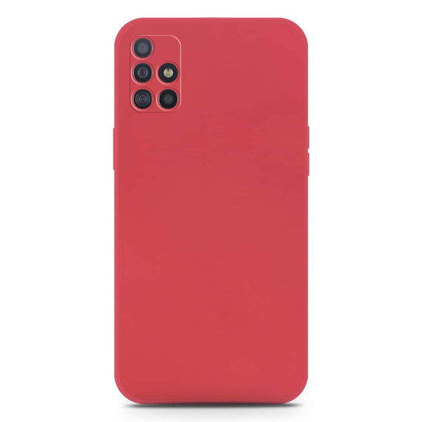 Skinlee Silica Gel Case - Dark Red - Samsung Galaxy A51