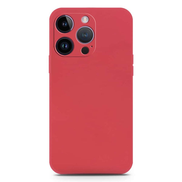 Skinlee Silica Gel Case - Red - iPhone 14 Pro