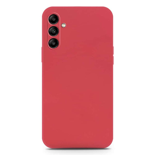 Skinlee Silica Gel Case - Dark Red - Samsung Galaxy A24 4G