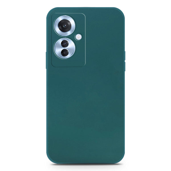 Skinlee Silica Gel Case - Darkgreen - Oppo Reno 11F 5G
