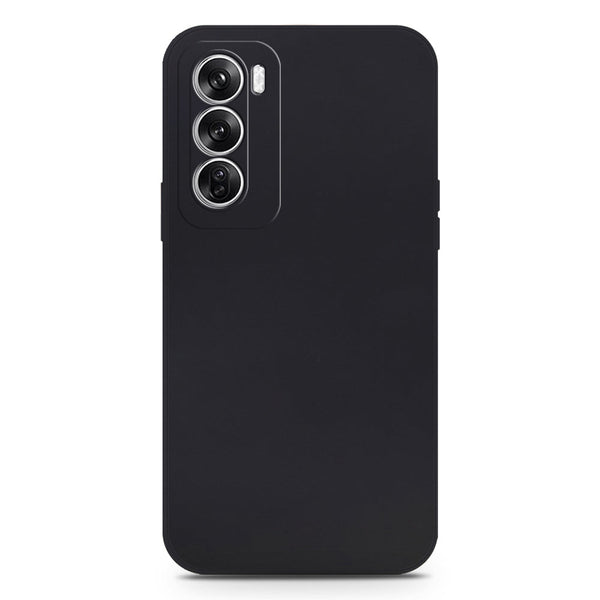 Skinlee Silica Gel Case - Black - Oppo Reno 12