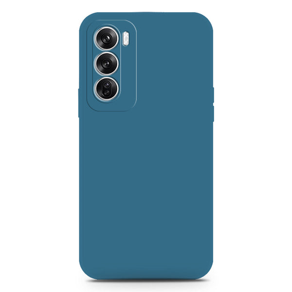 Skinlee Silica Gel Case - Blue - Oppo Reno 12