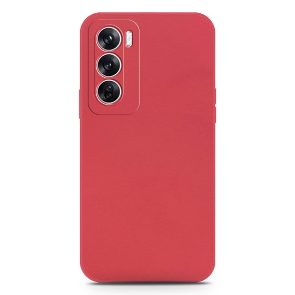 Skinlee Silica Gel Case - Red - Oppo Reno 12