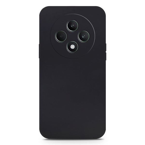Skinlee Silica Gel Case - Black - Oppo Reno 12F