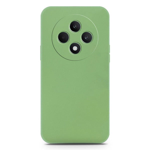 Skinlee Silica Gel Case - LightGreen - Oppo Reno 12F