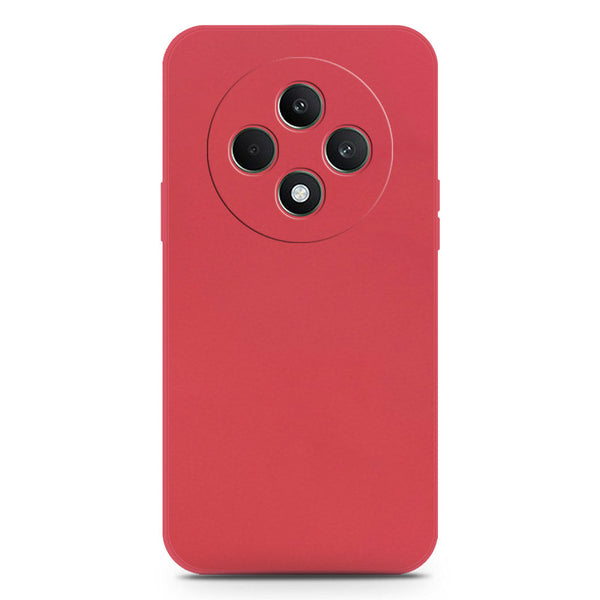 Skinlee Silica Gel Case - Red - Oppo Reno 12F 4G