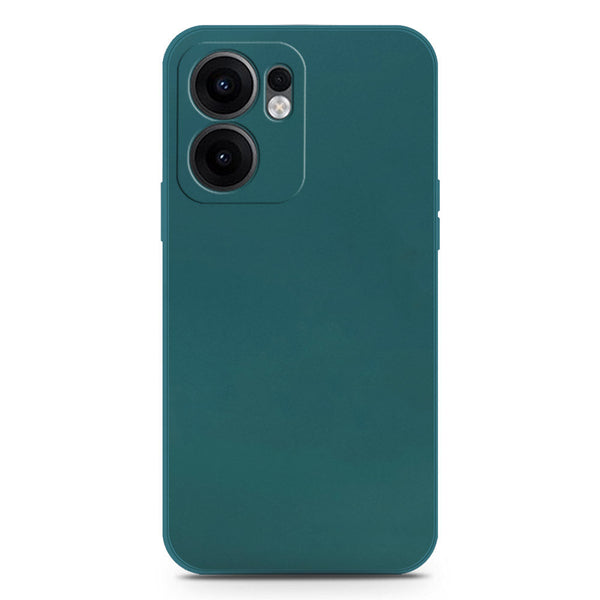 Skinlee Silica Gel Case - Darkgreen - Oppo Reno 13F 4G