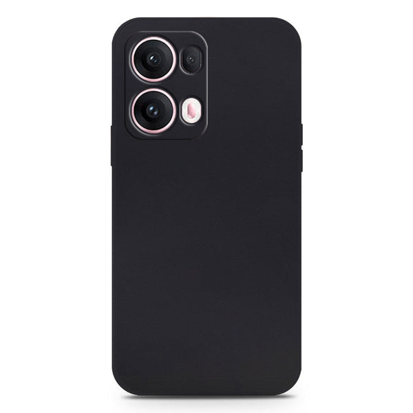 Skinlee Silica Gel Case - Black - Oppo Reno 13 Pro