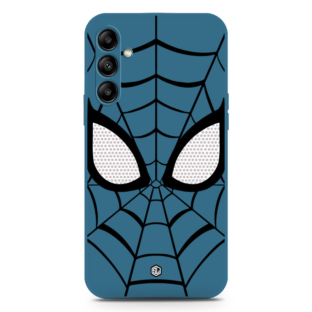Cool Spider Design Soft Phone Case - Silica Gel Case - Blue - Samsung ...