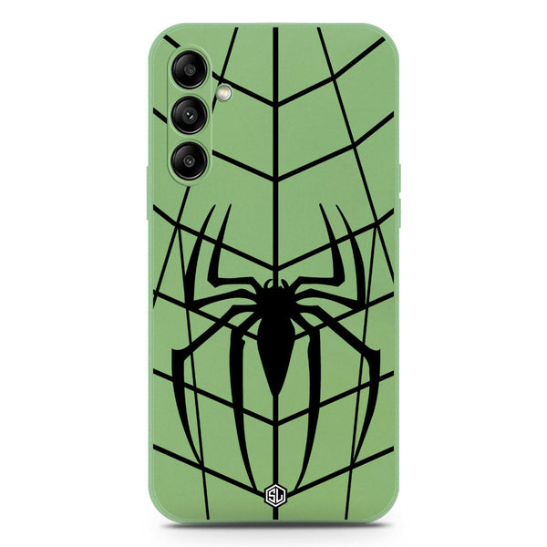 X-Spider Design Soft Phone Case - Silica Gel Case - LightGreen - Samsung Galaxy A54 5G