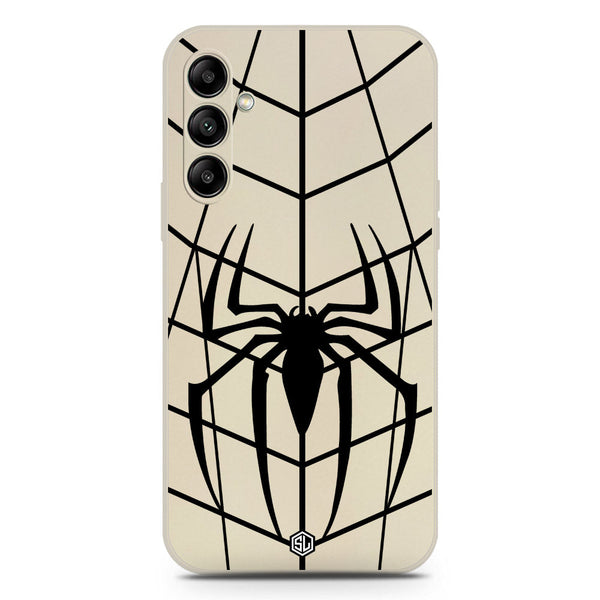 X-Spider Design Soft Phone Case - Silica Gel Case - Offwhite - Samsung Galaxy A54 5G