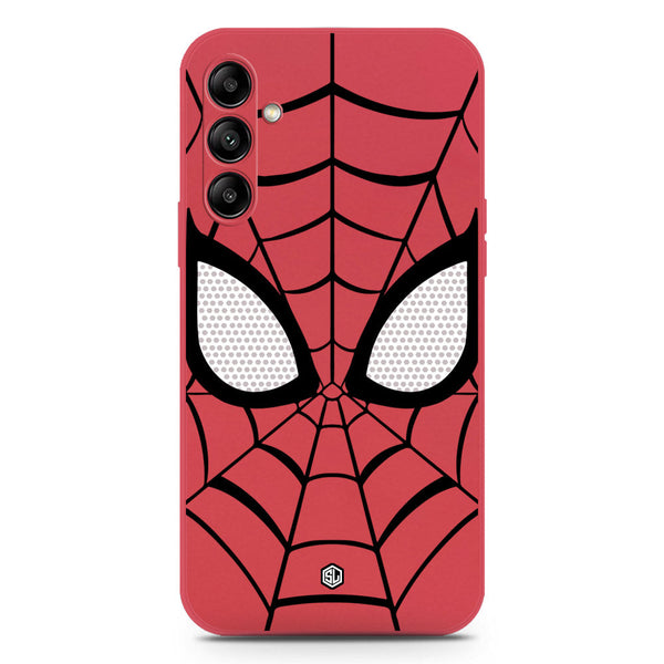 Cool Spider Design Soft Phone Case - Silica Gel Case - Red - Samsung Galaxy A54