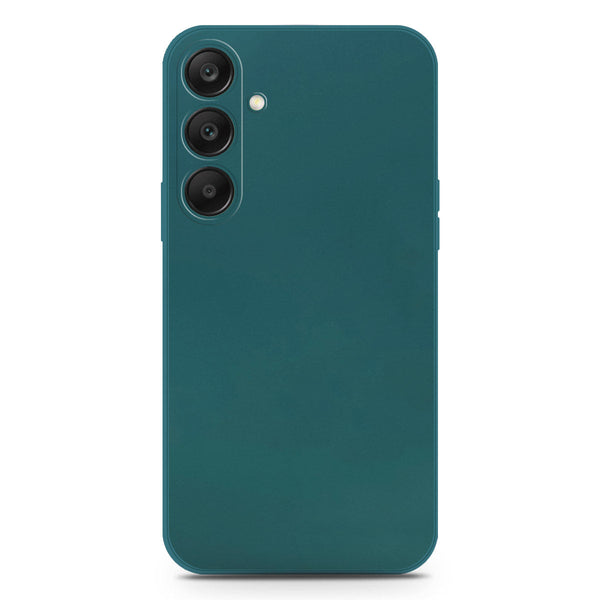Skinlee Silica Gel Case - Darkgreen - Samsung Galaxy S25 Plus