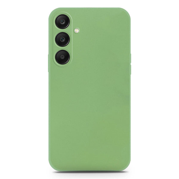 Skinlee Silica Gel Case - LightGreen - Samsung Galaxy S25