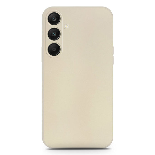 Skinlee Silica Gel Case - Offwhite - Samsung Galaxy S25 Plus