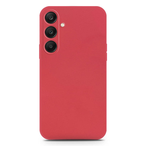 Skinlee Silica Gel Case - Red - Samsung Galaxy S25