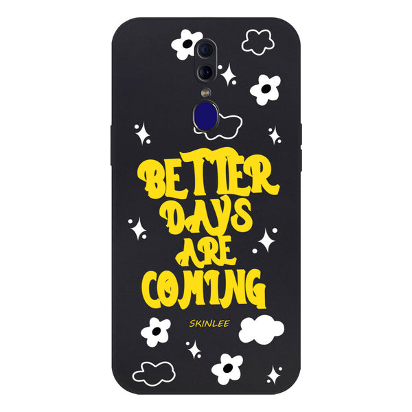 Better Days Design Soft Phone Case - Silica Gel Case - Black - - Oppo A9 / A9x