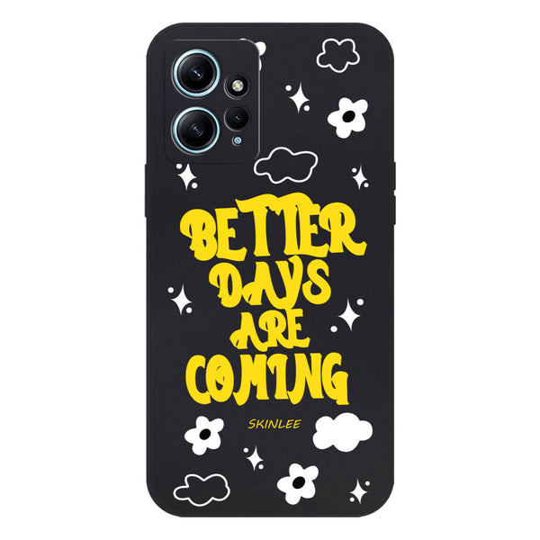 Better Days Design Soft Phone Case - Silica Gel Case - Black - - Xiaomi Redmi 12