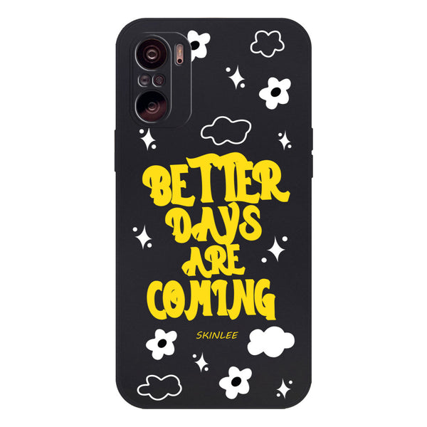 Better Days Design Soft Phone Case - Silica Gel Case - Black - - Xiaomi Mi 11i