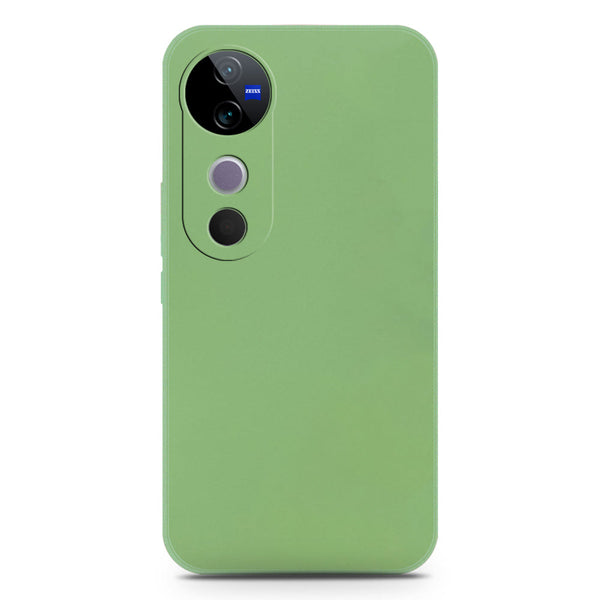 Skinlee Silica Gel Case - LightGreen - Vivo V40 Pro