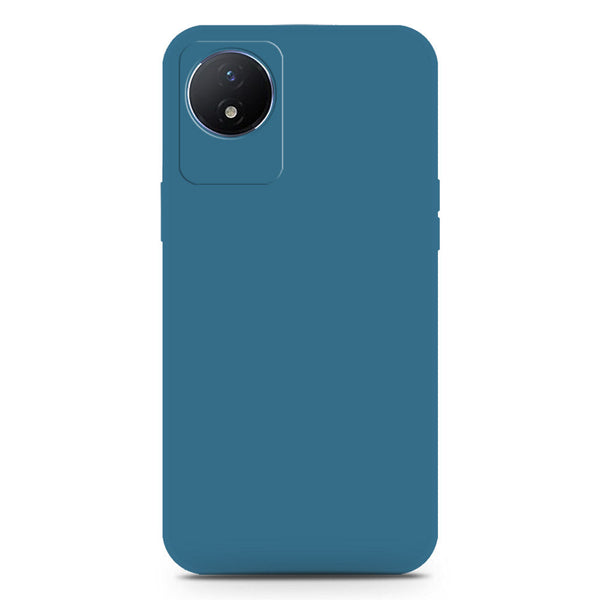 Skinlee Silica Gel Case - Blue - Vivo Y11 2023