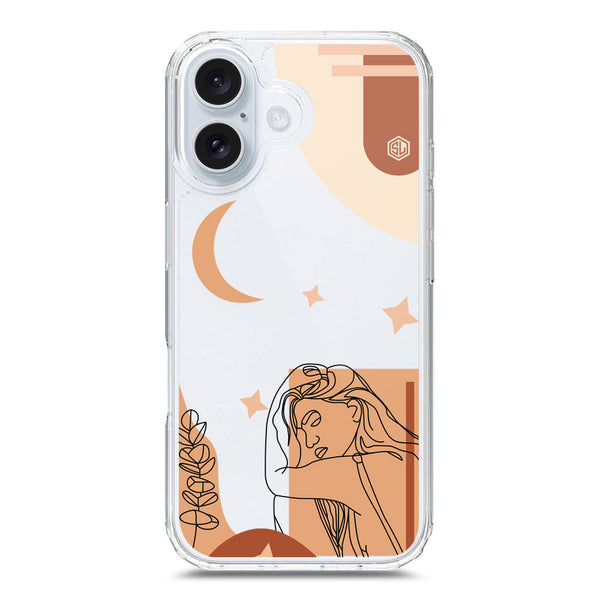 Aesthetic Modern Art Series - Design 4 - Soft Phone Case - Crystal Clear Case - iPhone 16