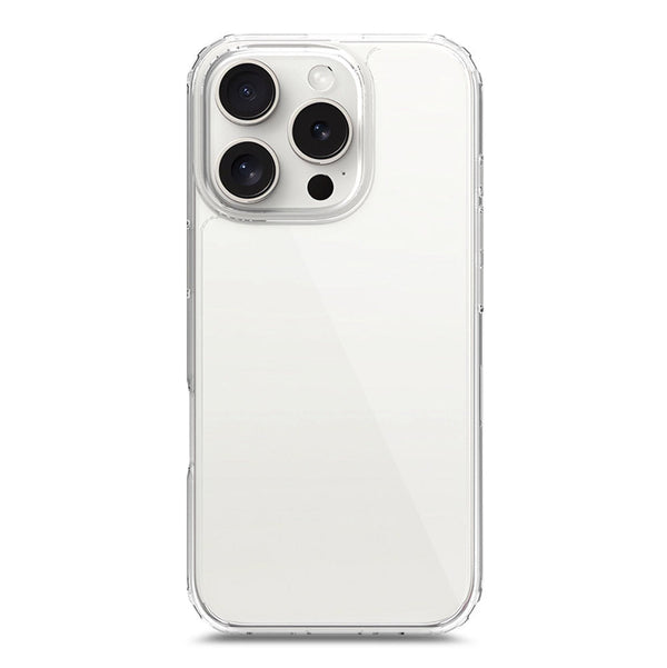 Skinlee Premium Clear Crystal Case - Transparent - iPhone 16 Pro