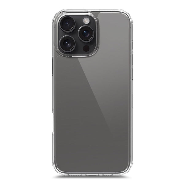 Skinlee Premium Clear Crystal Case - Transparent - iPhone 16 Pro Max