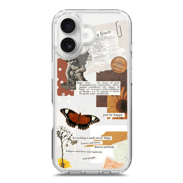 Aesthetic Design - Design 2 - Soft Phone Case - Crystal Clear Case - iPhone 17