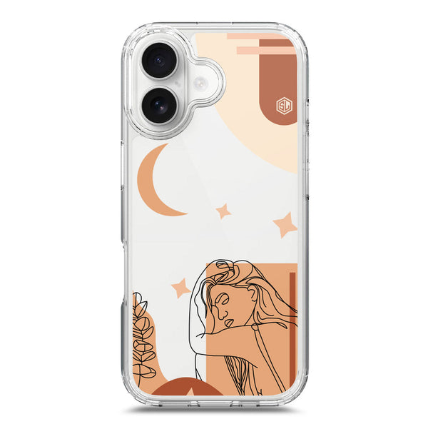 Aesthetic Modern Art Series - Design 4 - Soft Phone Case - Crystal Clear Case - iPhone 17