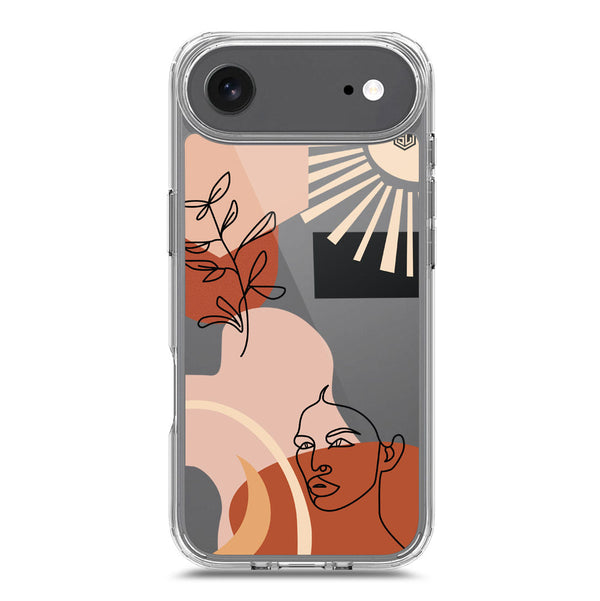 Aesthetic Modern Art Series - Design 1 - Soft Phone Case - Crystal Clear Case - iPhone 17 Air