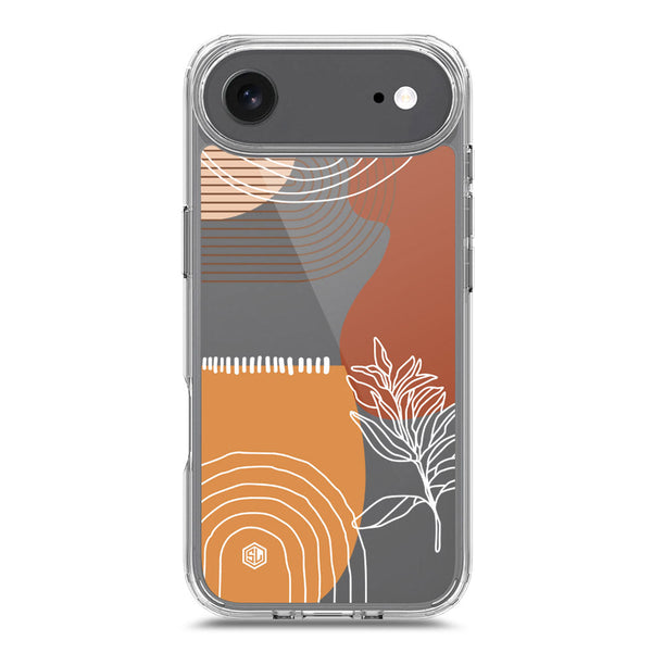 Aesthetic Modern Art Series - Design 2 - Soft Phone Case - Crystal Clear Case - iPhone 17 Air