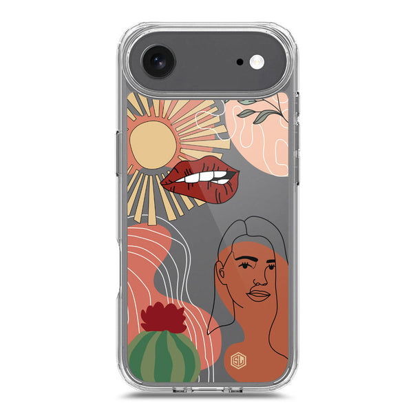 Aesthetic Modern Art Series - Design 5 - Soft Phone Case - Crystal Clear Case - iPhone 17 Air