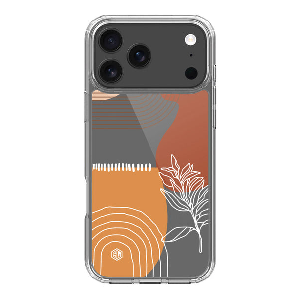 Aesthetic Modern Art Series - Design 2 - Soft Phone Case - Crystal Clear Case - iPhone 17 Pro Max