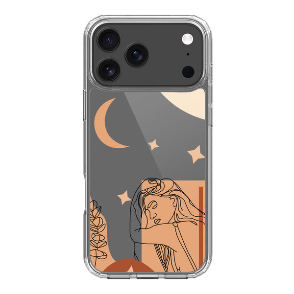 Aesthetic Modern Art Series - Design 4 - Soft Phone Case - Crystal Clear Case - iPhone 17 Pro Max