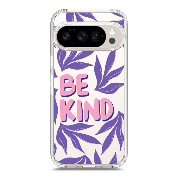 Be Kind - Soft Phone Case - Crystal Clear Case - Google Pixel 10