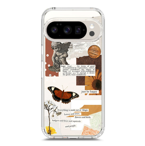 Aesthetic Design - Design 2 - Soft Phone Case - Crystal Clear Case - Google Pixel 10
