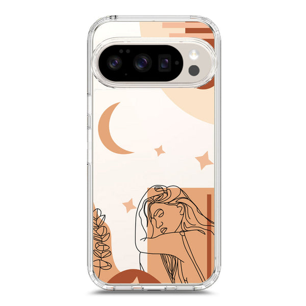 Aesthetic Modern Art Series - Design 4 - Soft Phone Case - Crystal Clear Case - Google Pixel 10