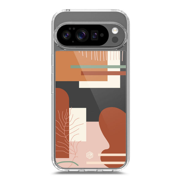 Aesthetic Modern Art Series - Design 6 - Soft Phone Case - Crystal Clear Case - Google Pixel 10 Pro XL
