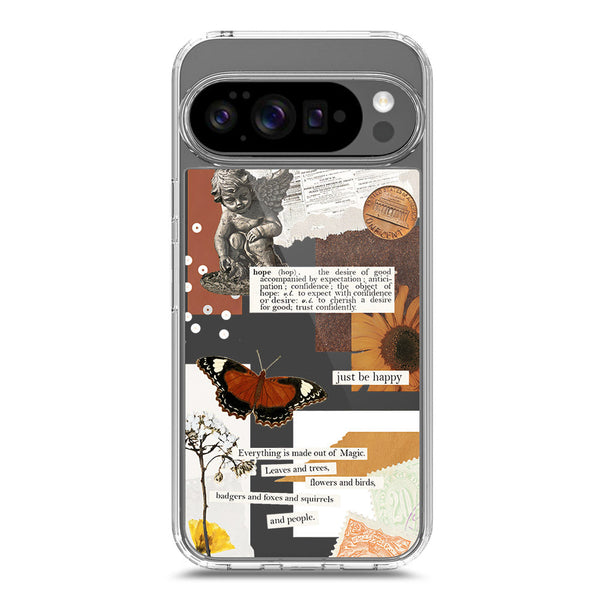 Aesthetic Design - Design 2 - Soft Phone Case - Crystal Clear Case - Google Pixel 10 Pro XL