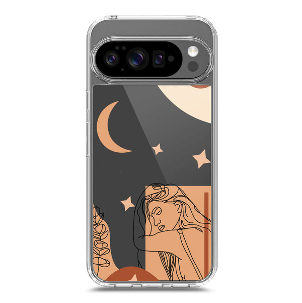 Aesthetic Modern Art Series - Design 4 - Soft Phone Case - Crystal Clear Case - Google Pixel 10 Pro XL