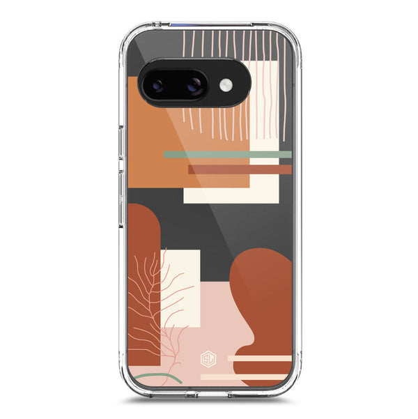 Aesthetic Modern Art Series - Design 6 - Soft Phone Case - Crystal Clear Case - Google Pixel 9a