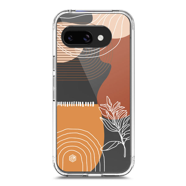 Aesthetic Modern Art Series - Design 2 - Soft Phone Case - Crystal Clear Case - Google Pixel 9a