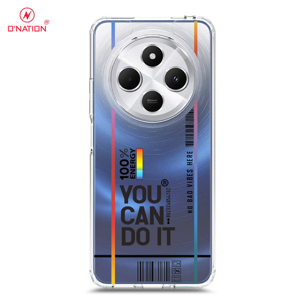 You Can Do It - Soft Phone Case - Crystal Clear Case - Xiaomi Redmi 14C